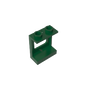 GDS-784 - Window 1 x 2 x 2 Plane, Single Hole Top and Bottom for Glass