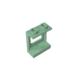 GDS-784 - Window 1 x 2 x 2 Plane, Single Hole Top and Bottom for Glass