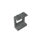 GDS-784 - Window 1 x 2 x 2 Plane, Single Hole Top and Bottom for Glass