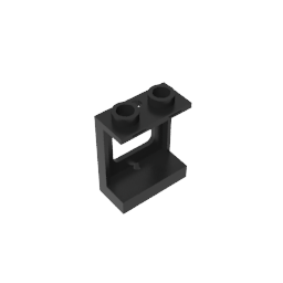 GDS-784 - Window 1 x 2 x 2 Plane, Single Hole Top and Bottom for Glass