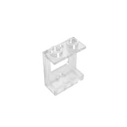 GDS-784 - Window 1 x 2 x 2 Plane, Single Hole Top and Bottom for Glass