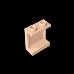 GDS-785 - Panel 1 x 2 x 2 [Side Supports / Hollow Studs]