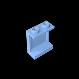 GDS-785 - Panel 1 x 2 x 2 [Side Supports / Hollow Studs]
