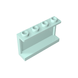 GDS-787 - Panel 1 x 4 x 2 with Side Supports - Hollow Studs