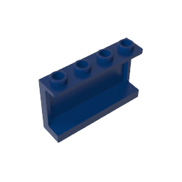 GDS-787 - Panel 1 x 4 x 2 with Side Supports - Hollow Studs