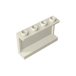 GDS-787 - Panel 1 x 4 x 2 with Side Supports - Hollow Studs