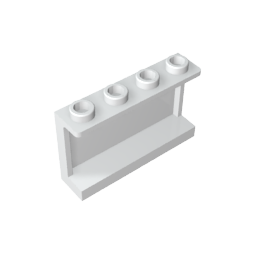 GDS-787 - Panel 1 x 4 x 2 with Side Supports - Hollow Studs