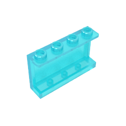 GDS-787 - Panel 1 x 4 x 2 with Side Supports - Hollow Studs