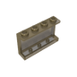 GDS-787 - Panel 1 x 4 x 2 with Side Supports - Hollow Studs