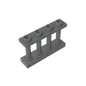 GDS-789 - Fence Spindled 1 x 4 x 2 [4 Top Studs]