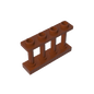 GDS-789 - Fence Spindled 1 x 4 x 2 [4 Top Studs]