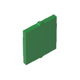 GDS-791 - Glass for Window 1 x 2 x 2 Flat