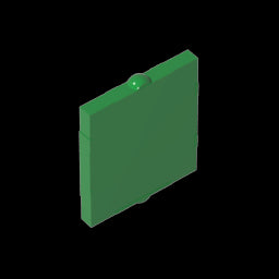 GDS-791 - Glass for Window 1 x 2 x 2 Flat