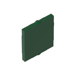 GDS-791 - Glass for Window 1 x 2 x 2 Flat