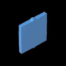 GDS-791 - Glass for Window 1 x 2 x 2 Flat