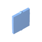 GDS-791 - Glass for Window 1 x 2 x 2 Flat