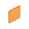 Transparent Bright Orange 182
