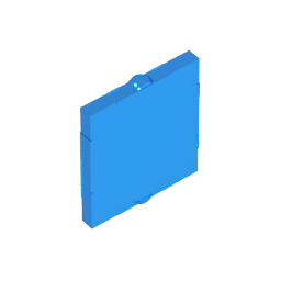 GDS-791 - Glass for Window 1 x 2 x 2 Flat