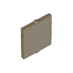GDS-791 - Glass for Window 1 x 2 x 2 Flat