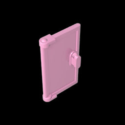 GDS-793 - Door 1 x 2 x 3 with Vertical Handle, New Mold for Tabless Frames