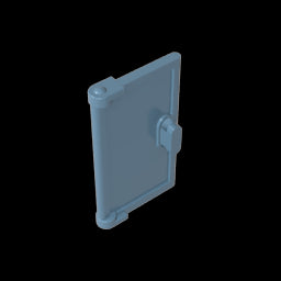 GDS-793 - Door 1 x 2 x 3 with Vertical Handle, New Mold for Tabless Frames
