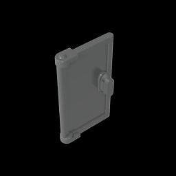 GDS-793 - Door 1 x 2 x 3 with Vertical Handle, New Mold for Tabless Frames