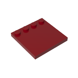 GDS-794 - Plates Special 4 x 4 with Studs on One Edge [Plain]