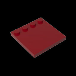 GDS-794 - Plates Special 4 x 4 with Studs on One Edge [Plain]