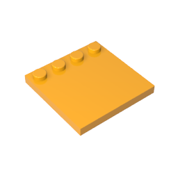 GDS-794 - Plates Special 4 x 4 with Studs on One Edge [Plain]