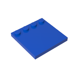 GDS-794 - Plates Special 4 x 4 with Studs on One Edge [Plain]