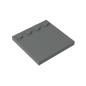 GDS-794 - Plates Special 4 x 4 with Studs on One Edge [Plain]