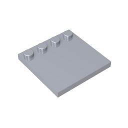 GDS-794 - Plates Special 4 x 4 with Studs on One Edge [Plain]