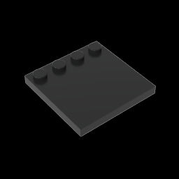 GDS-794 - Plates Special 4 x 4 with Studs on One Edge [Plain]