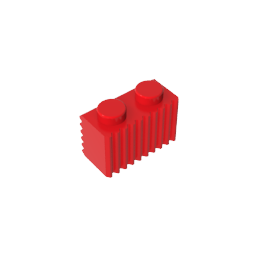 GDS-797 - Brick Special 1 x 2 with Grill