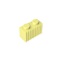 GDS-797 - Brick Special 1 x 2 with Grill