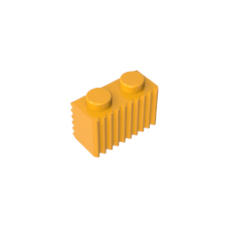 GDS-797 - Brick Special 1 x 2 with Grill