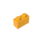 GDS-797 - Brick Special 1 x 2 with Grill