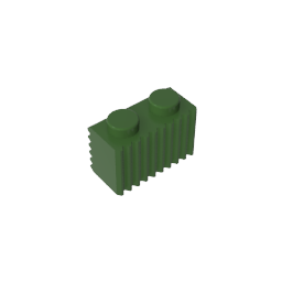 GDS-797 - Brick Special 1 x 2 with Grill