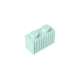 GDS-797 - Brick Special 1 x 2 with Grill