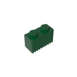 GDS-797 - Brick Special 1 x 2 with Grill