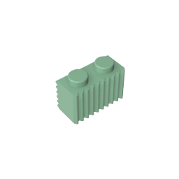 GDS-797 - Brick Special 1 x 2 with Grill