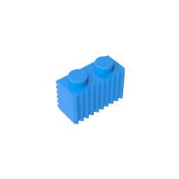 GDS-797 - Brick Special 1 x 2 with Grill