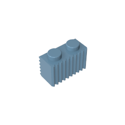 GDS-797 - Brick Special 1 x 2 with Grill