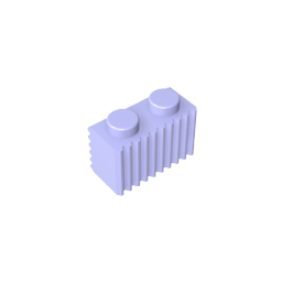 GDS-797 - Brick Special 1 x 2 with Grill