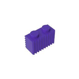GDS-797 - Brick Special 1 x 2 with Grill