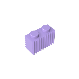GDS-797 - Brick Special 1 x 2 with Grill