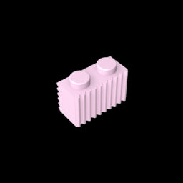 GDS-797 - Brick Special 1 x 2 with Grill