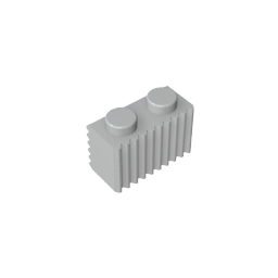 GDS-797 - Brick Special 1 x 2 with Grill
