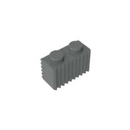 GDS-797 - Brick Special 1 x 2 with Grill