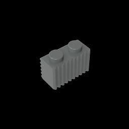 GDS-797 - Brick Special 1 x 2 with Grill